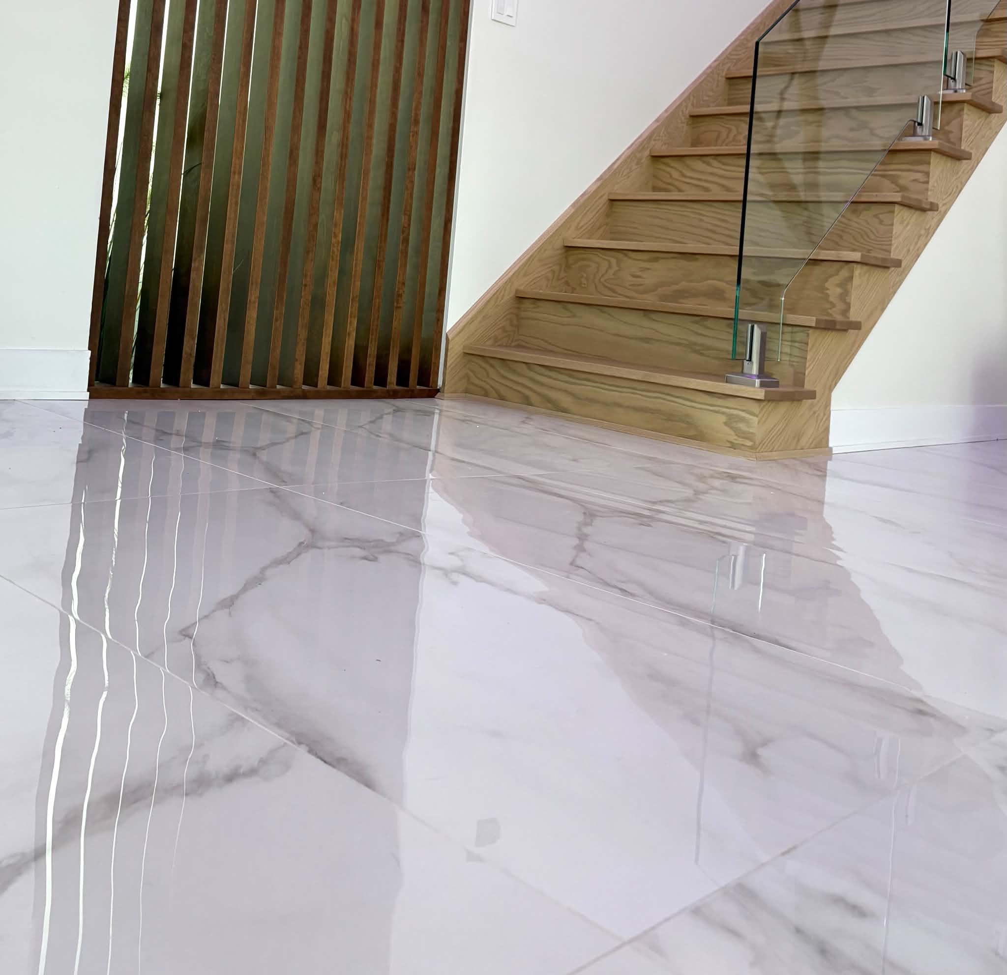 Tile installation 1